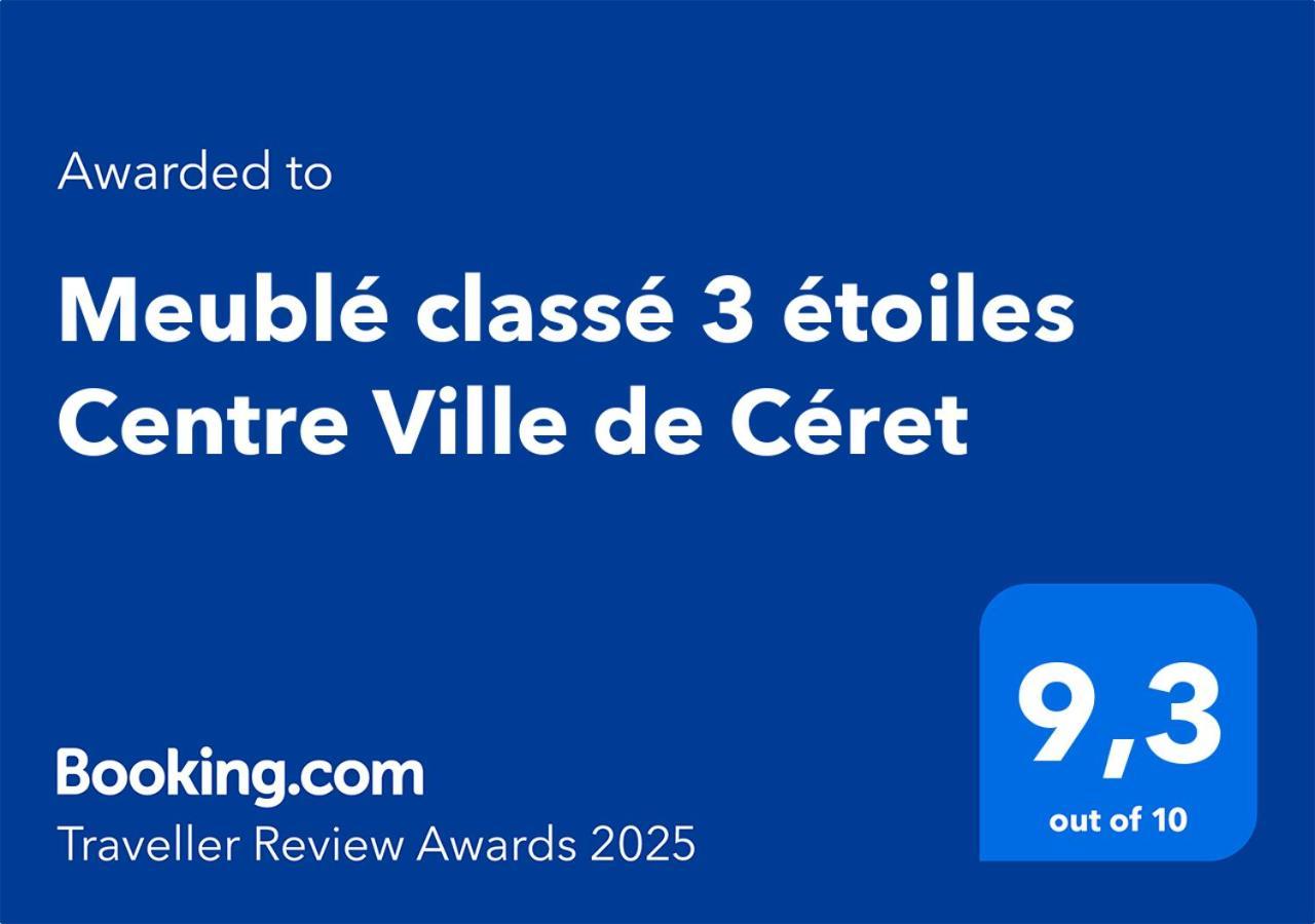Meuble Classe 3 Etoiles Centre Ville De Céret Екстериор снимка